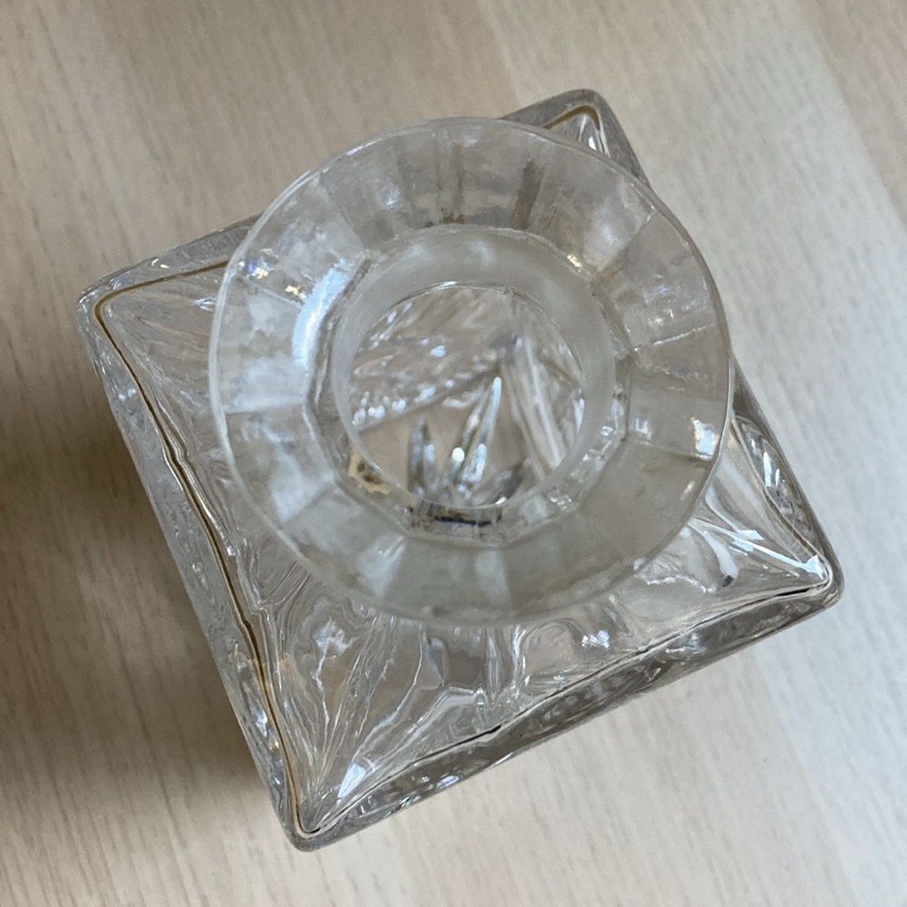 Elegant Clear Crystal Decanter, Whisky decanter, glass - Picture 7 of 12
